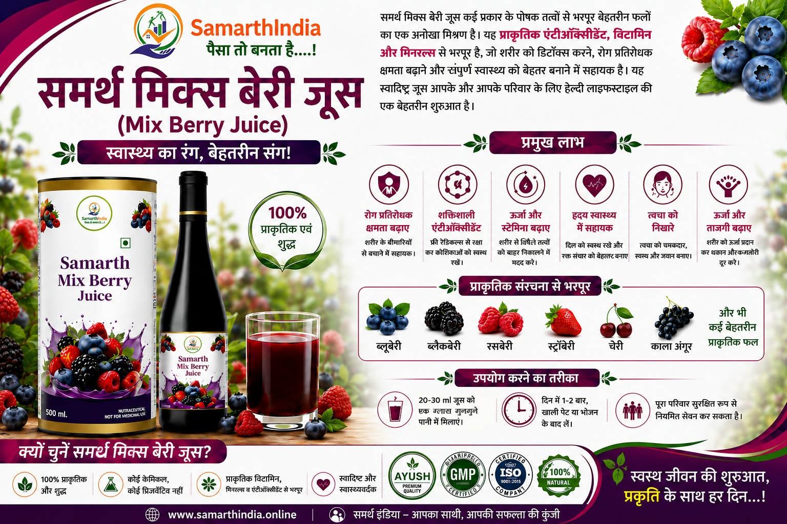 Samarth India Products Banner